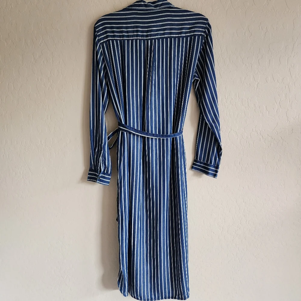Gap‎ Long Sleeve Striped Dress Small NWT